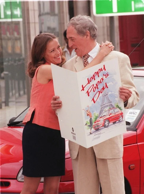 Still from a classic Renault Clio television advertisement