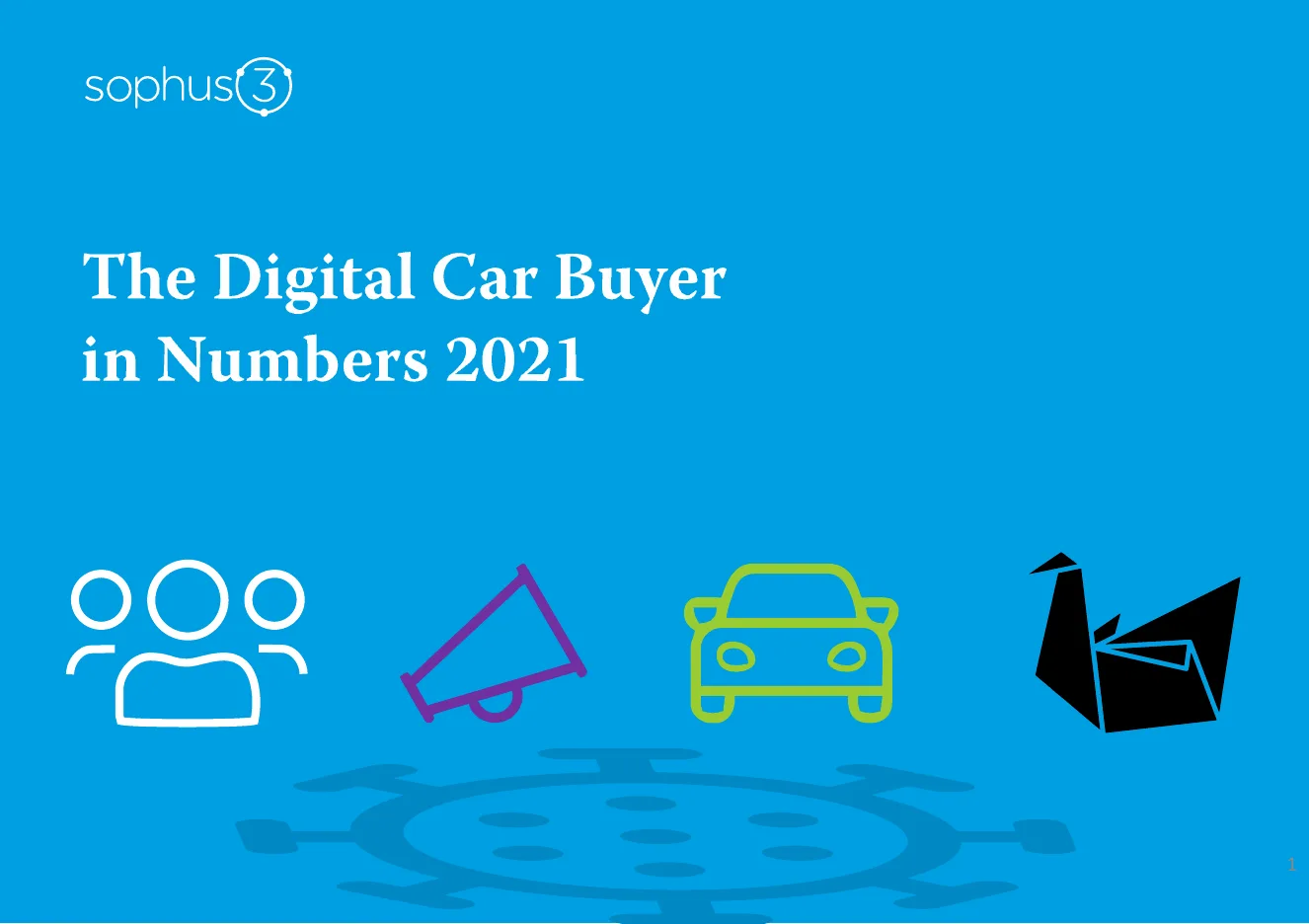 Titelseite des Reports The Digital Car Buyer in Numbers 2021